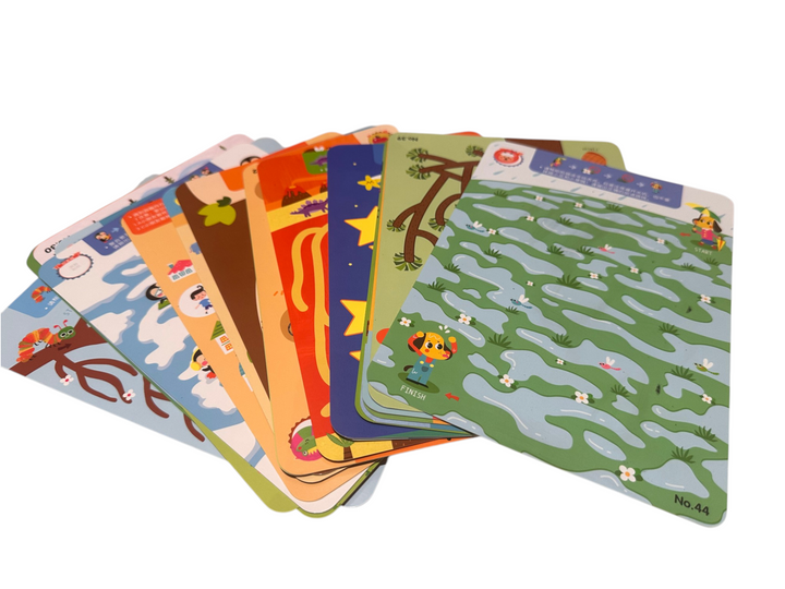 Amazing Mazes Stage 03 - Wipe-Clean Activity Cards