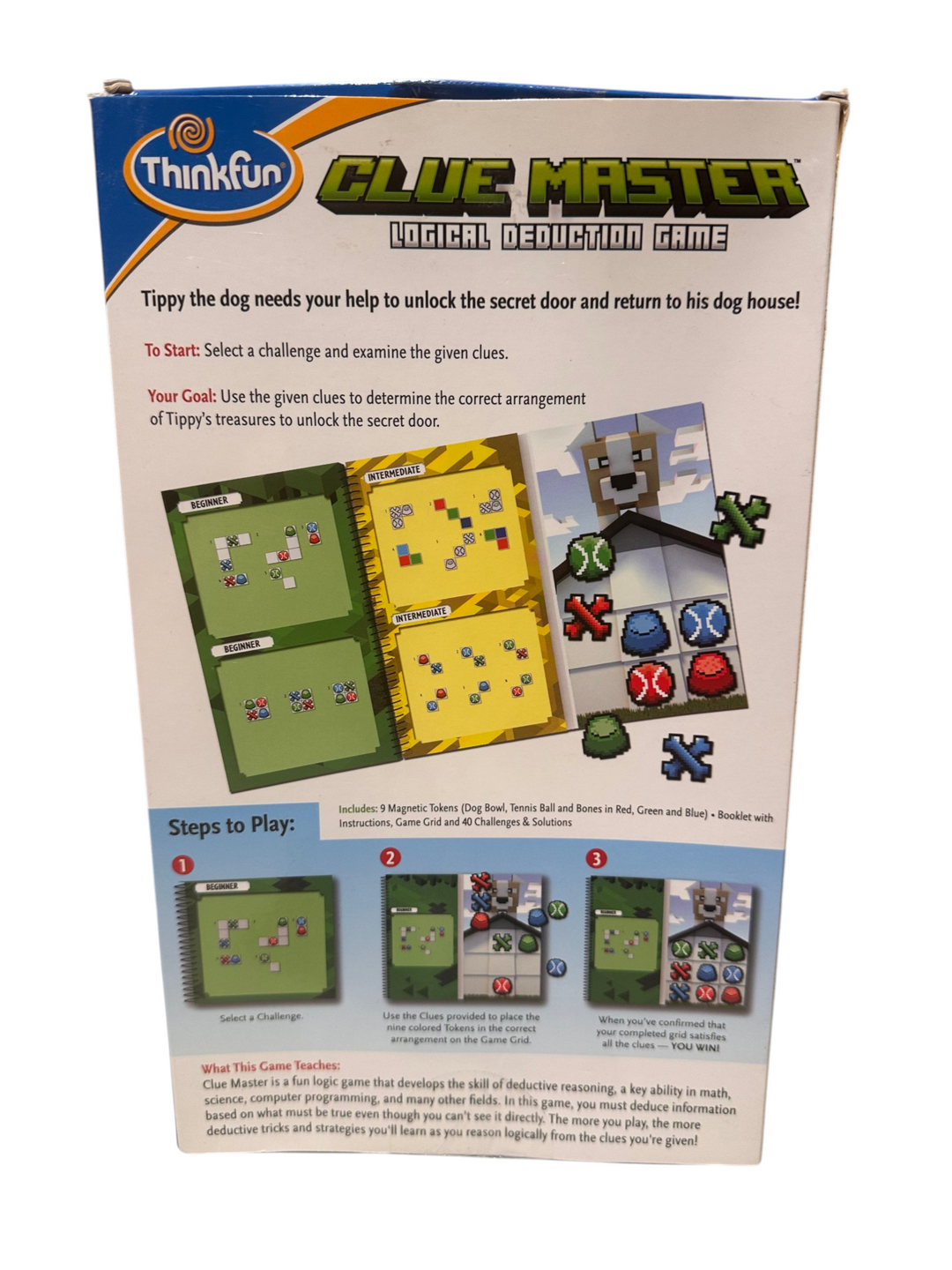 Clue Master - Logical Deduction Game