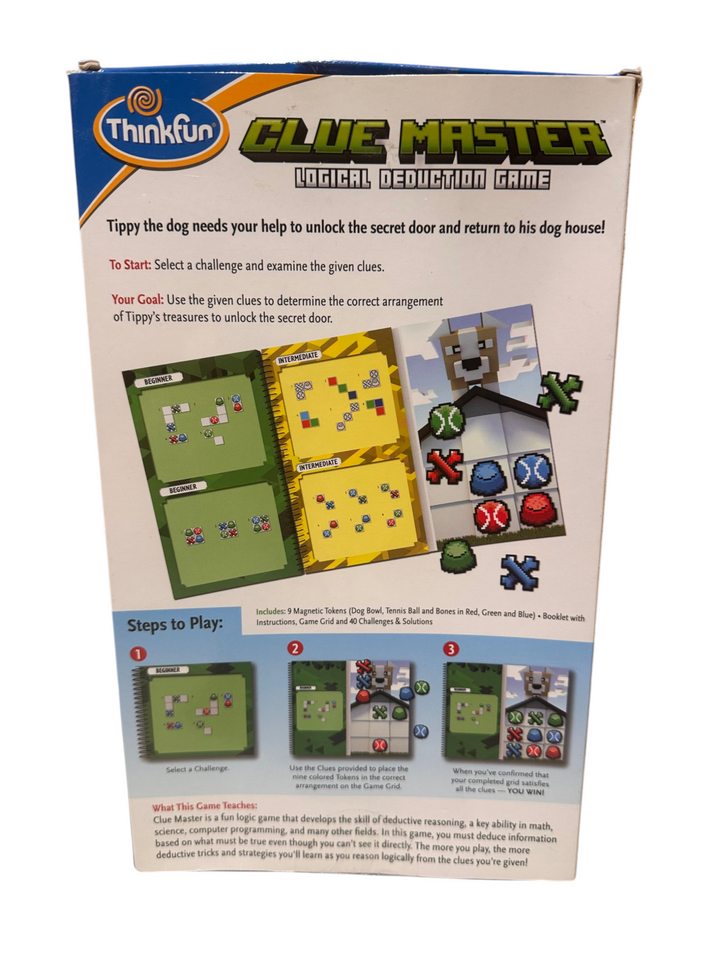 Clue Master - Logical Deduction Game