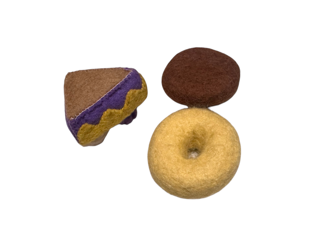 Donut, Cake and Cookie