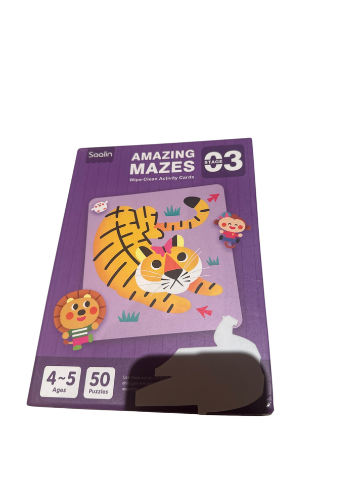 Amazing Mazes Stage 03 - Wipe-Clean Activity Cards