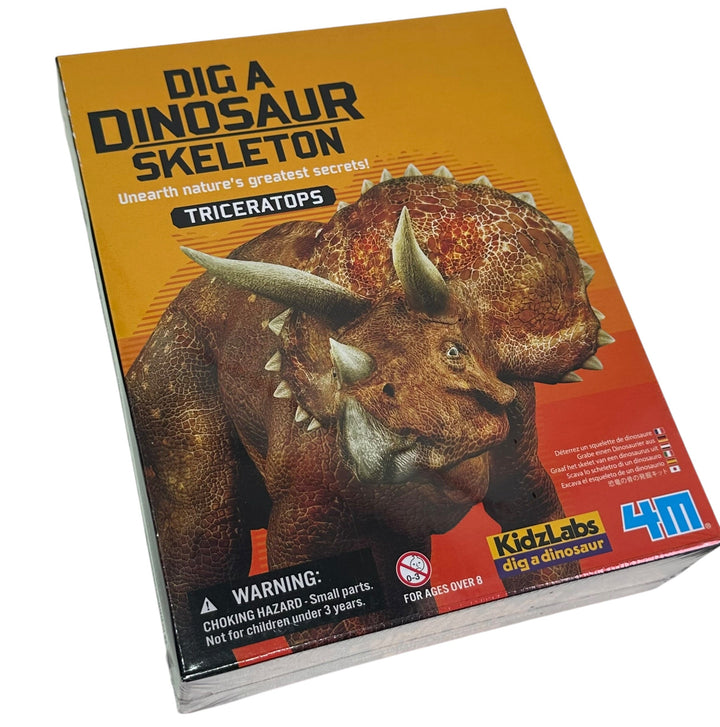 Dig A Dinosaur Skeleton - Triceratops