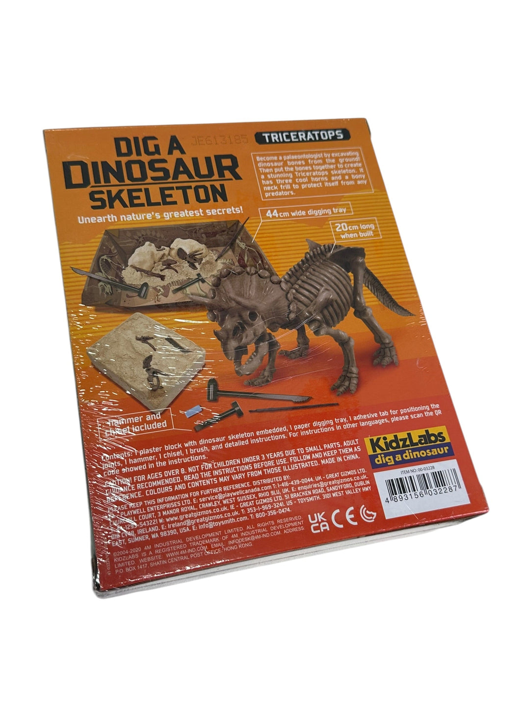 Dig A Dinosaur Skeleton - Triceratops