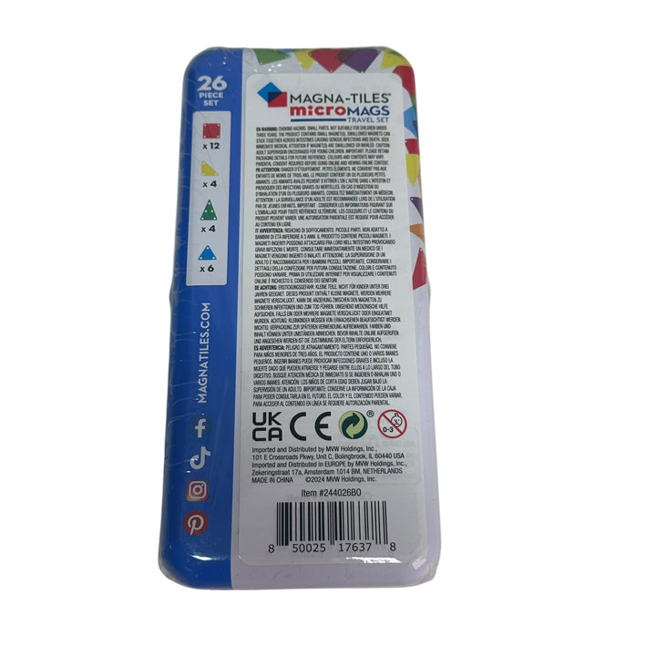 Micro mags travel set