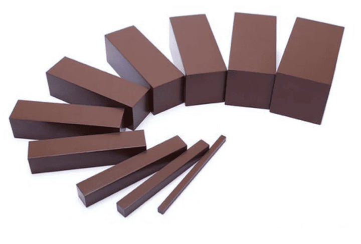 Montessori - Brown Broad Stairs - Miniature