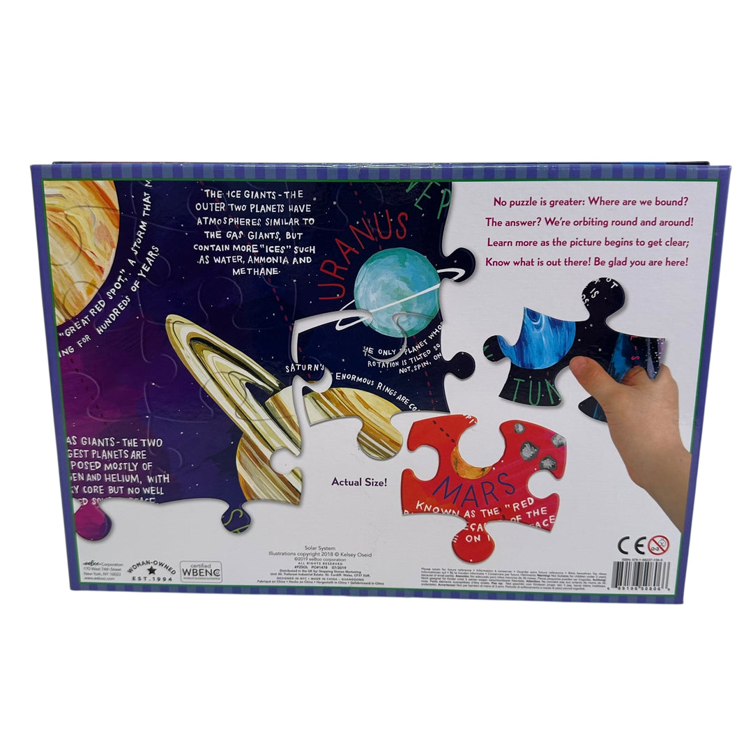 Our solar system 100 piece puzzle