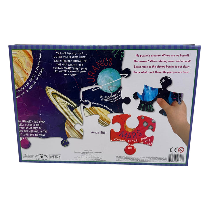 Our solar system 100 piece puzzle