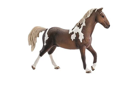 Schleich, Trakehner Stallion, Explore the lively world of Lakeside with the Trakehner Stallion, a fun, educational toy figurine from Schleich! This 1.378" x 5.906" x 4.331" toy is authentically detailed, and is ideal for hours of imaginative play.