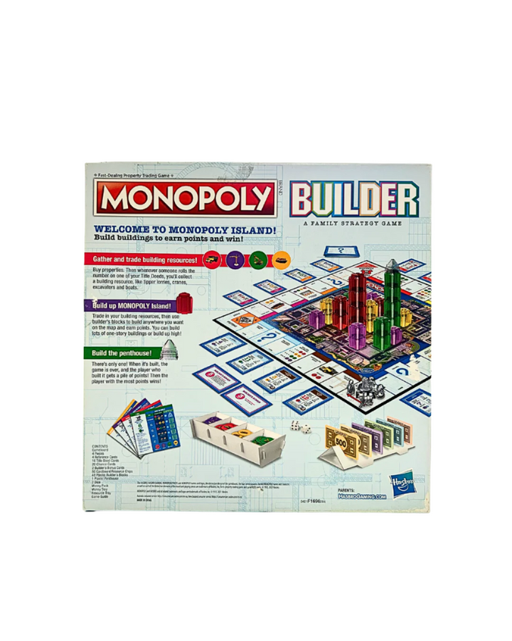 Monopoly Builder Board Game