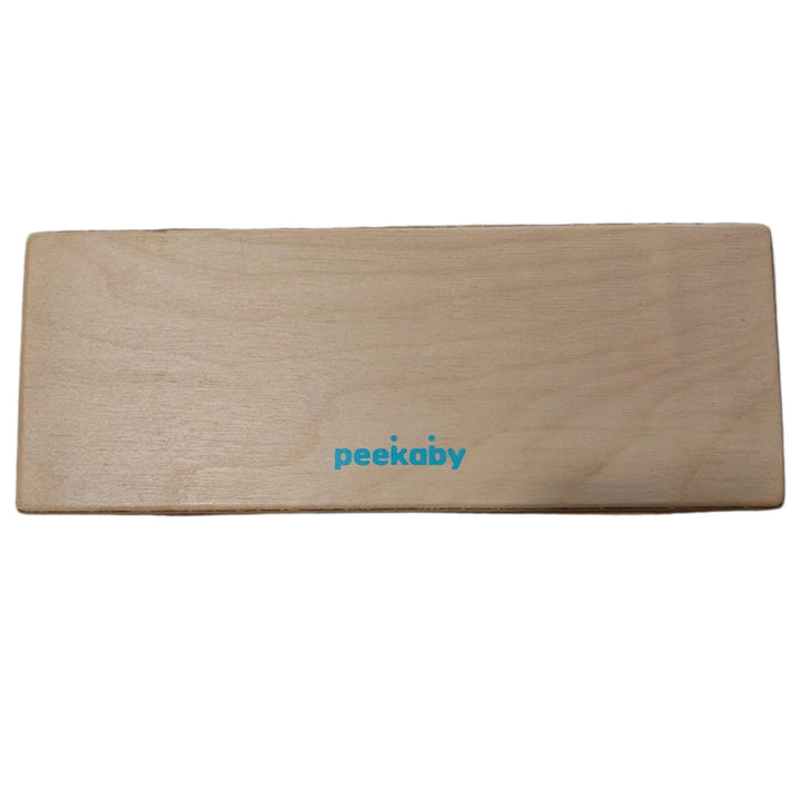 Peekaby, Object Permanence Box with Ball, It helps babies understand "object permanence" and develop problem-solving skills. Your baby will move the lid from side to side to find the ball disappeared from sight.