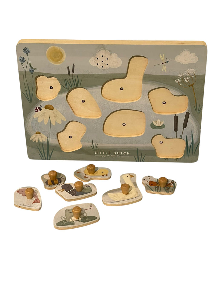 Wooden Musical Puzzle - Lil Goose