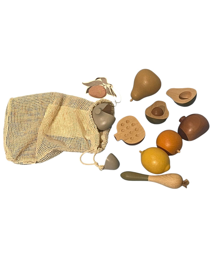 Wooden Fruits