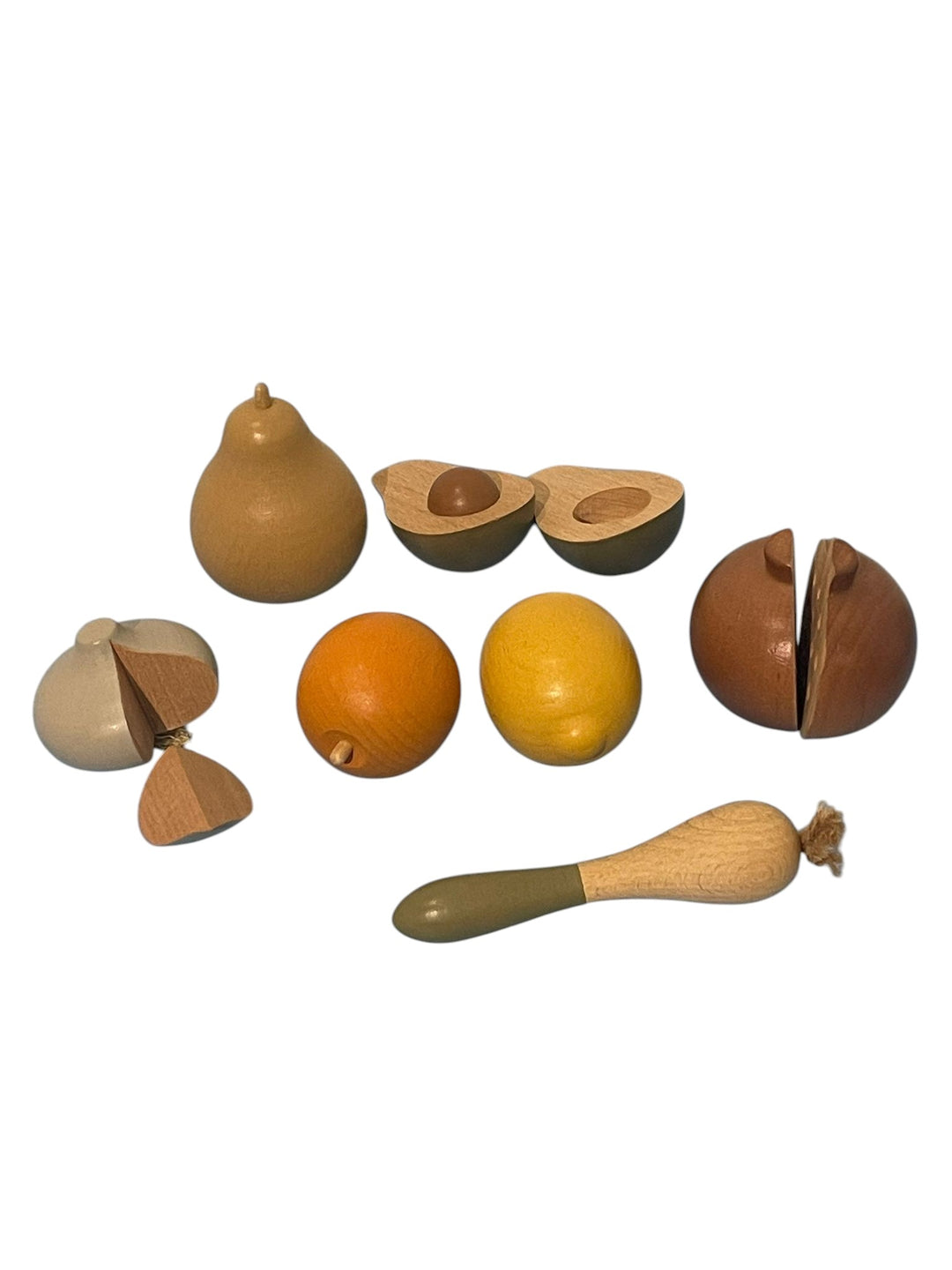 Wooden Fruits