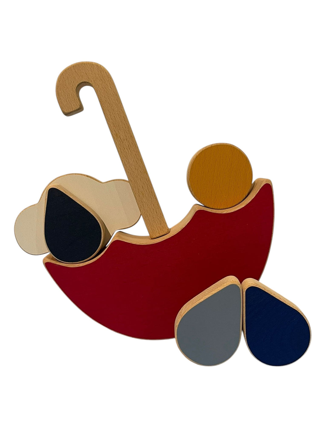 Red Umbrella Stacking Toy