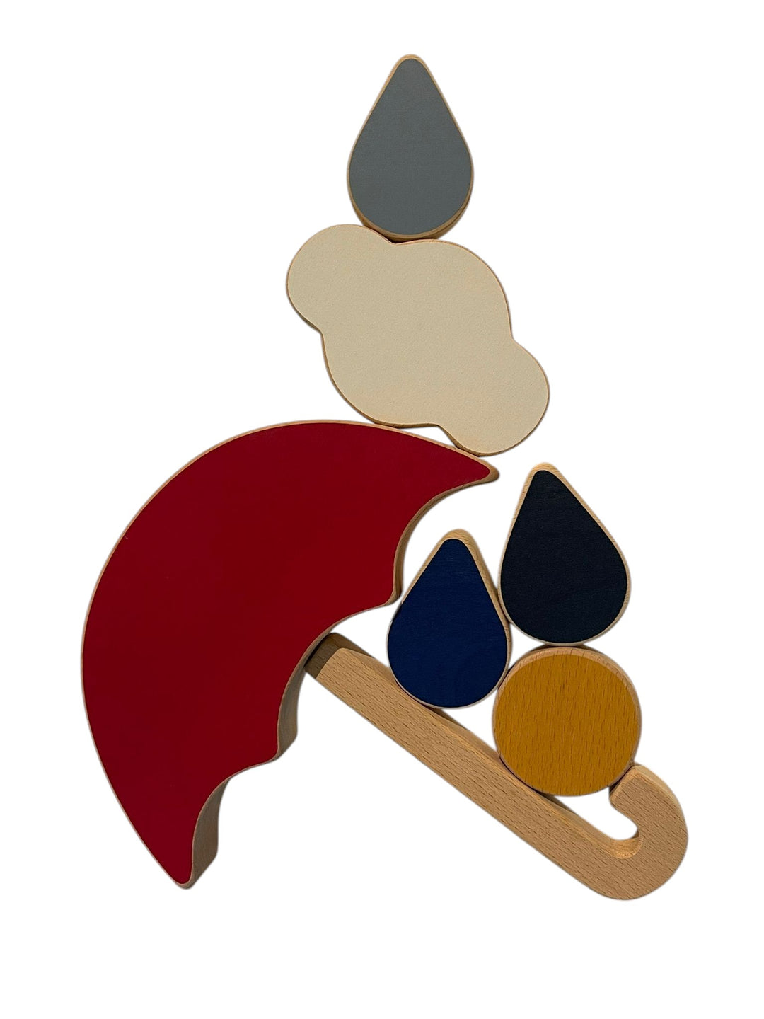 Red Umbrella Stacking Toy