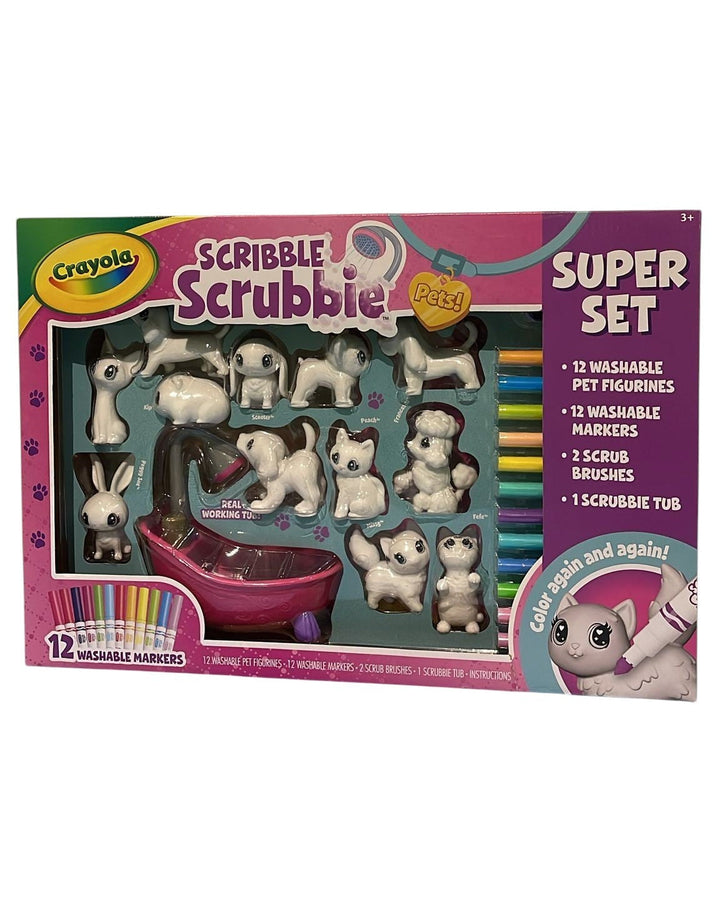 Scribble Scrubbie Pets