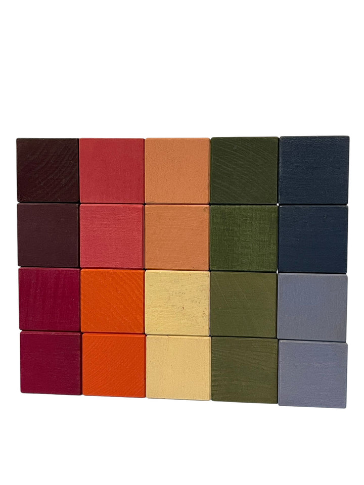 Cubes Earth Rainbow