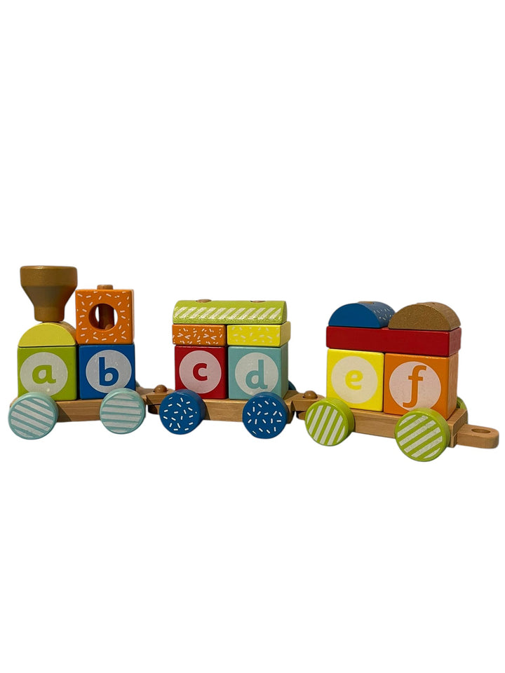 Wooden Stacking Train