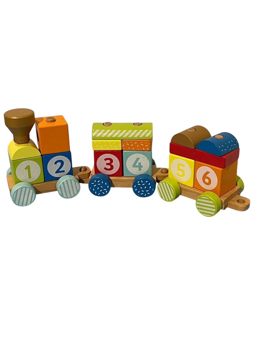 Wooden Stacking Train