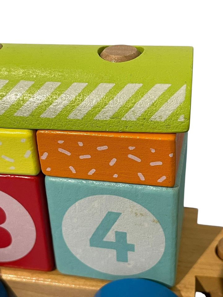 Wooden Stacking Train