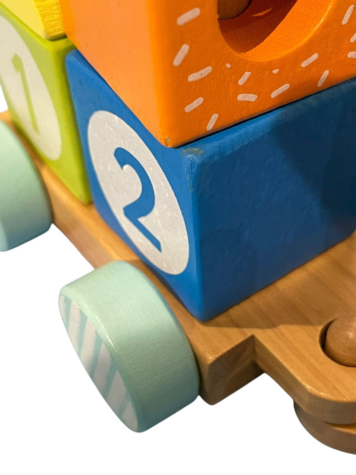 Wooden Stacking Train