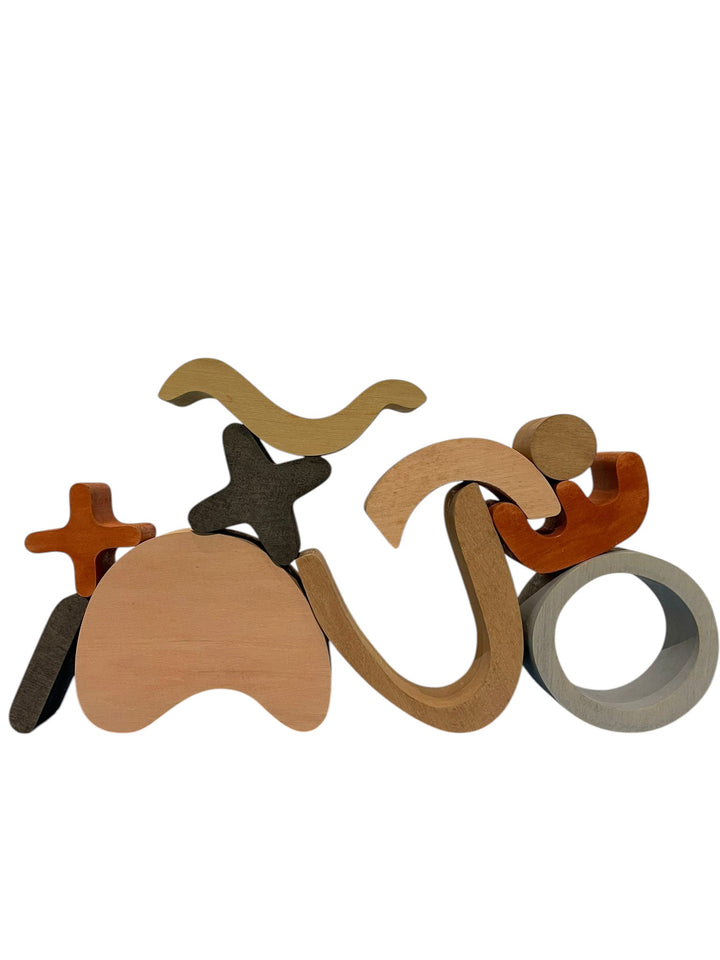 Abstract Art Building Blocks