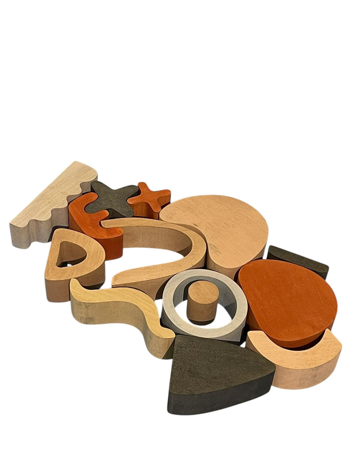 Abstract Art Building Blocks