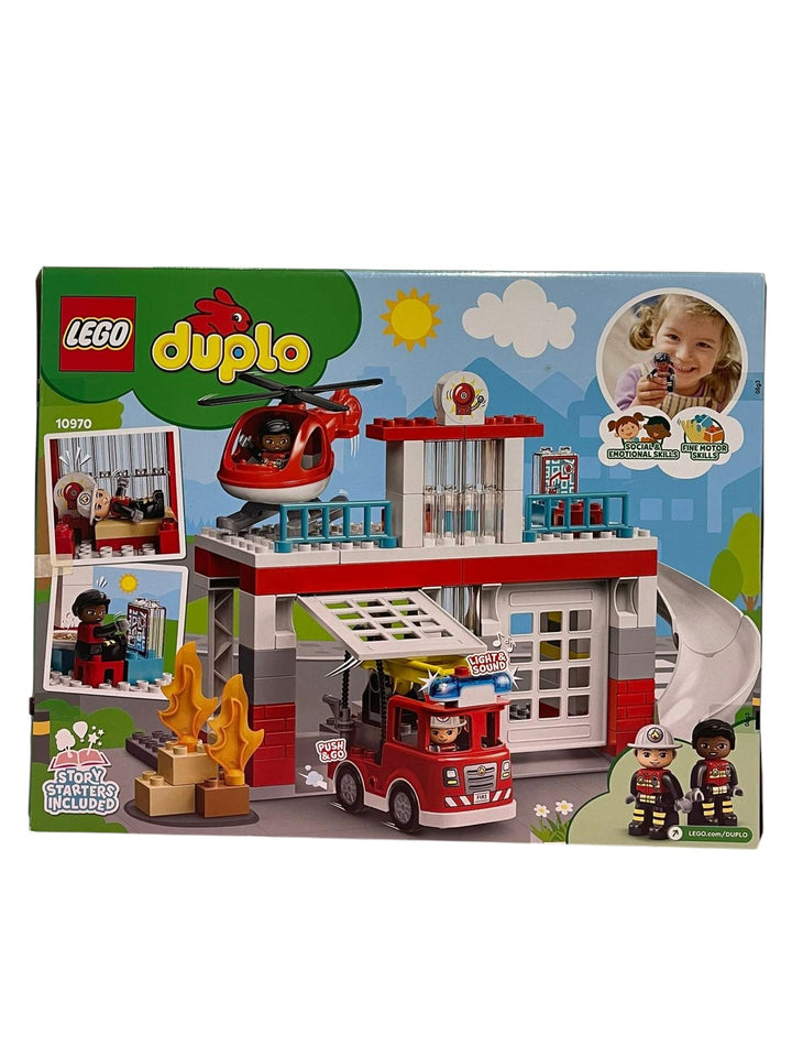 Rescue Fire Station and Helicopter 10970