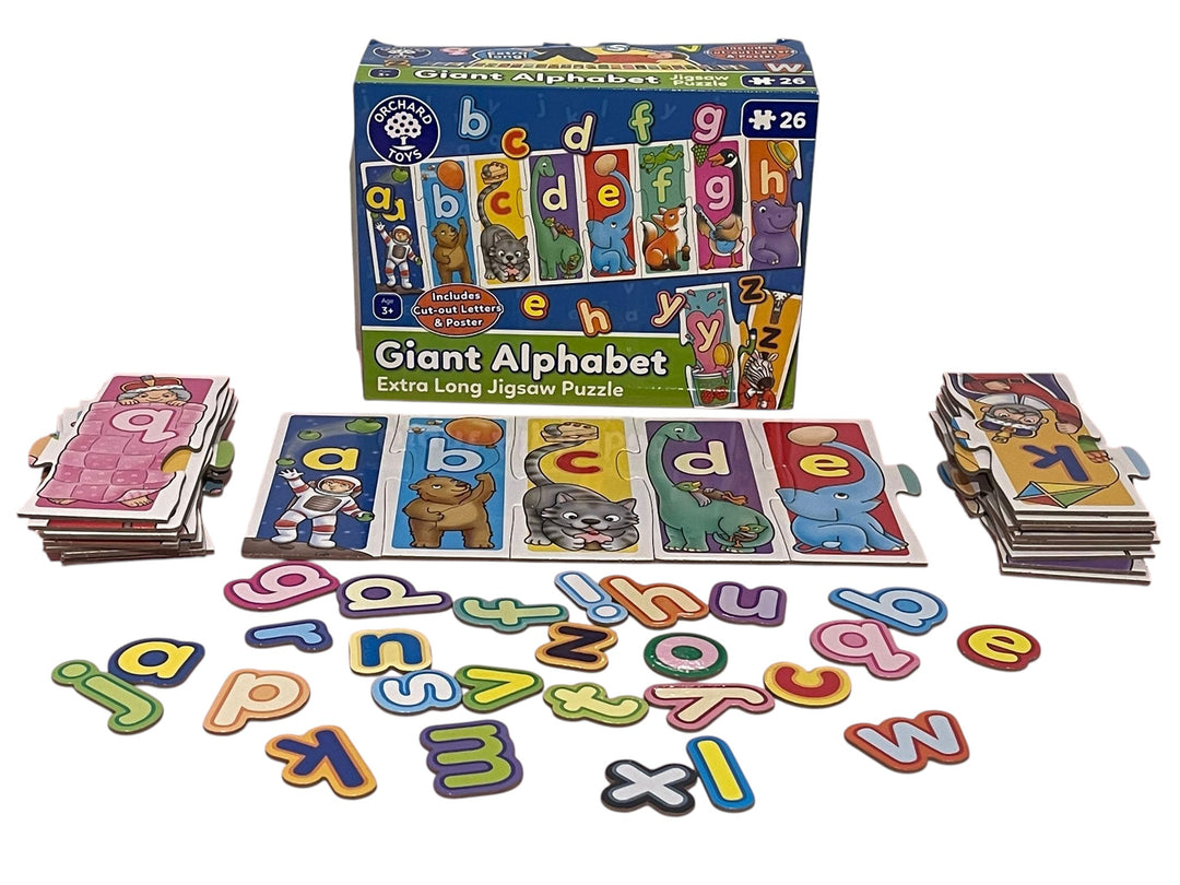 Giant Alphabet Extra Long Jigsaw Puzzle