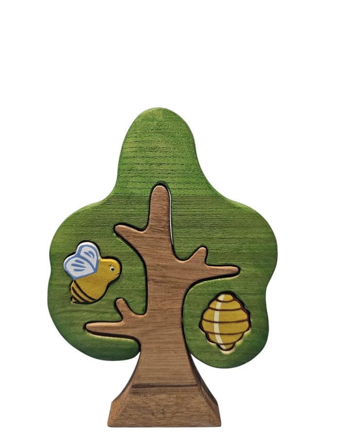Tree with Bee and Honey