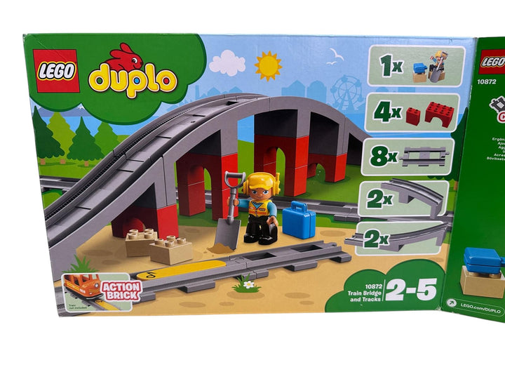 Train Bridge and Tracks 10872
