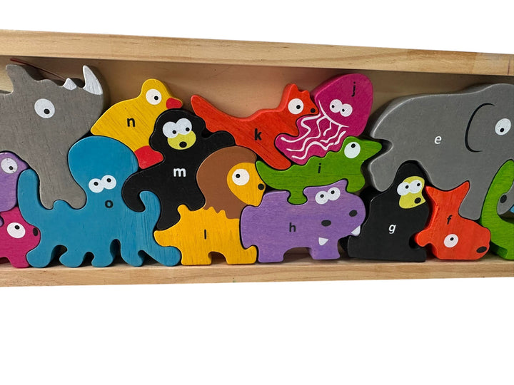 Animal Puzzle Parade A-Z Puzzle