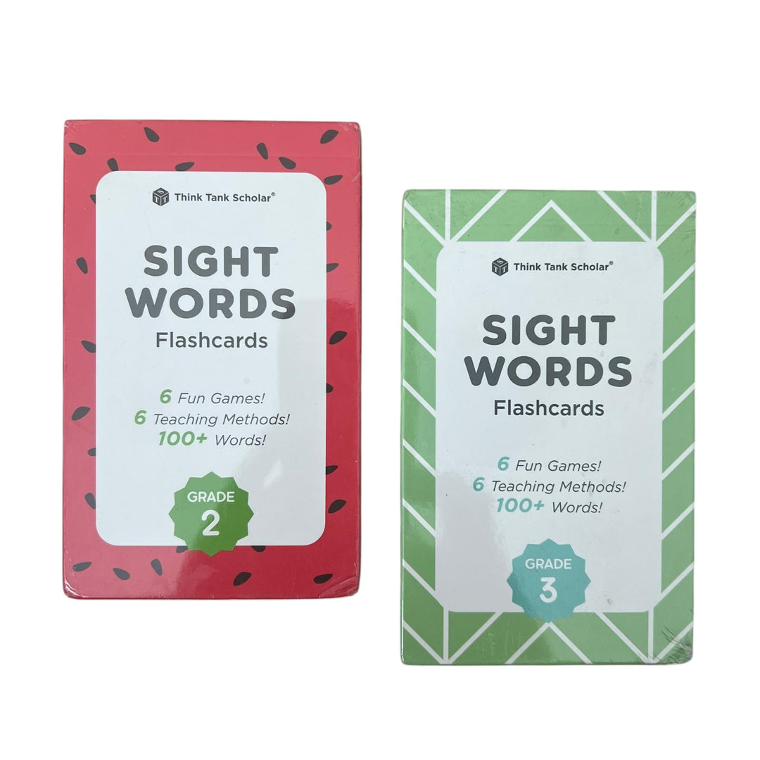Sight Words Flashcards - Grade 1, 2, 3