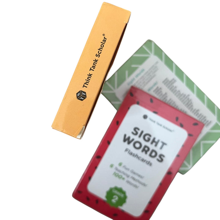 Sight Words Flashcards - Grade 1, 2, 3
