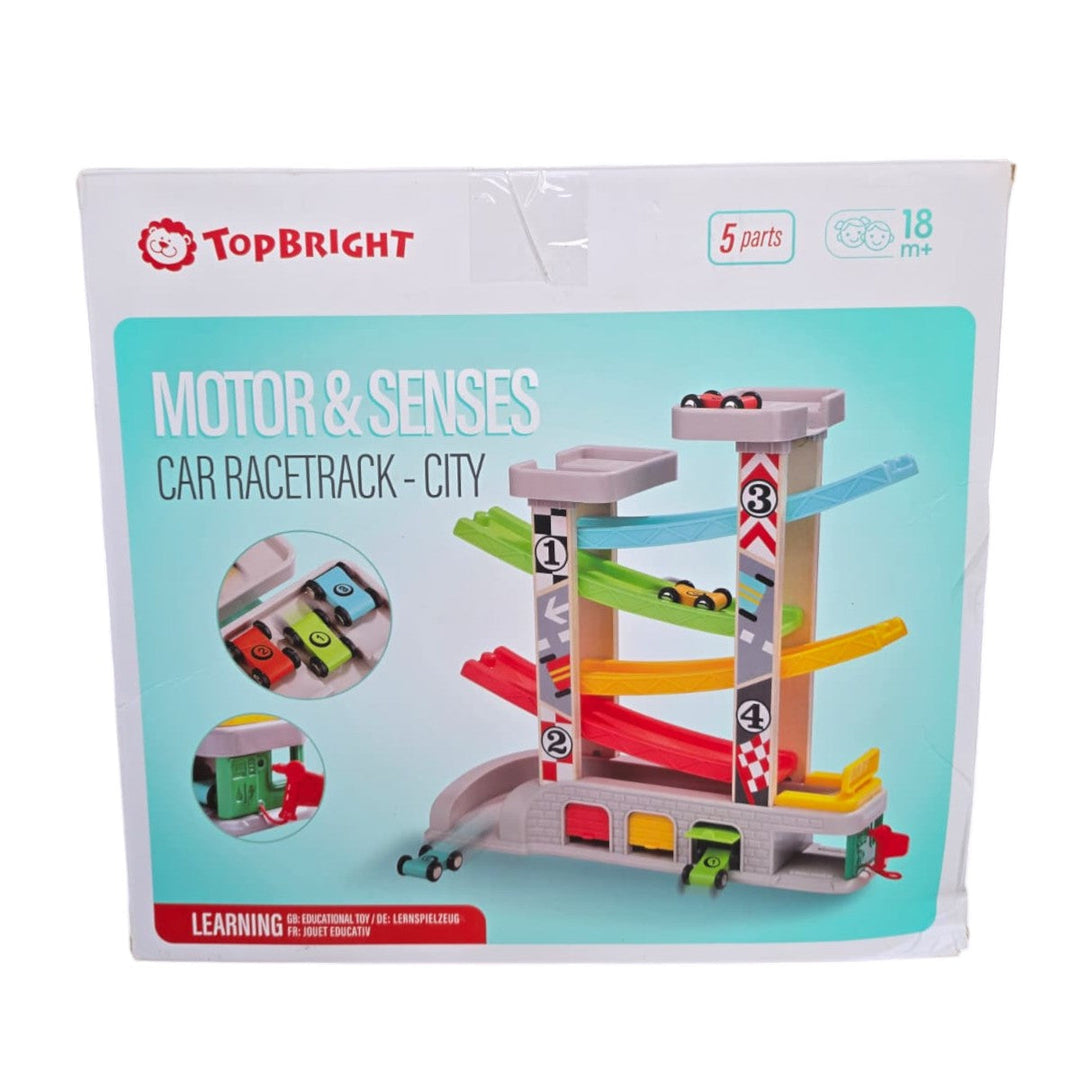 Motor & Senses Car Racetrack - City Ramp Racer