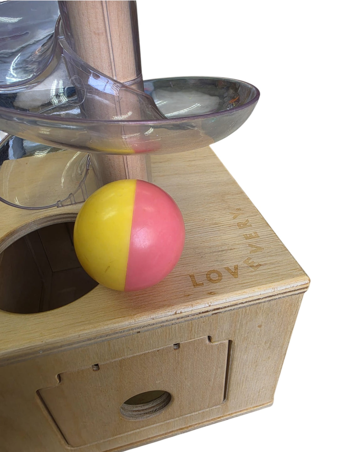 Slide & Seek Ball Run (The Babbler Play Kit - Months 13, 14, 15+)
