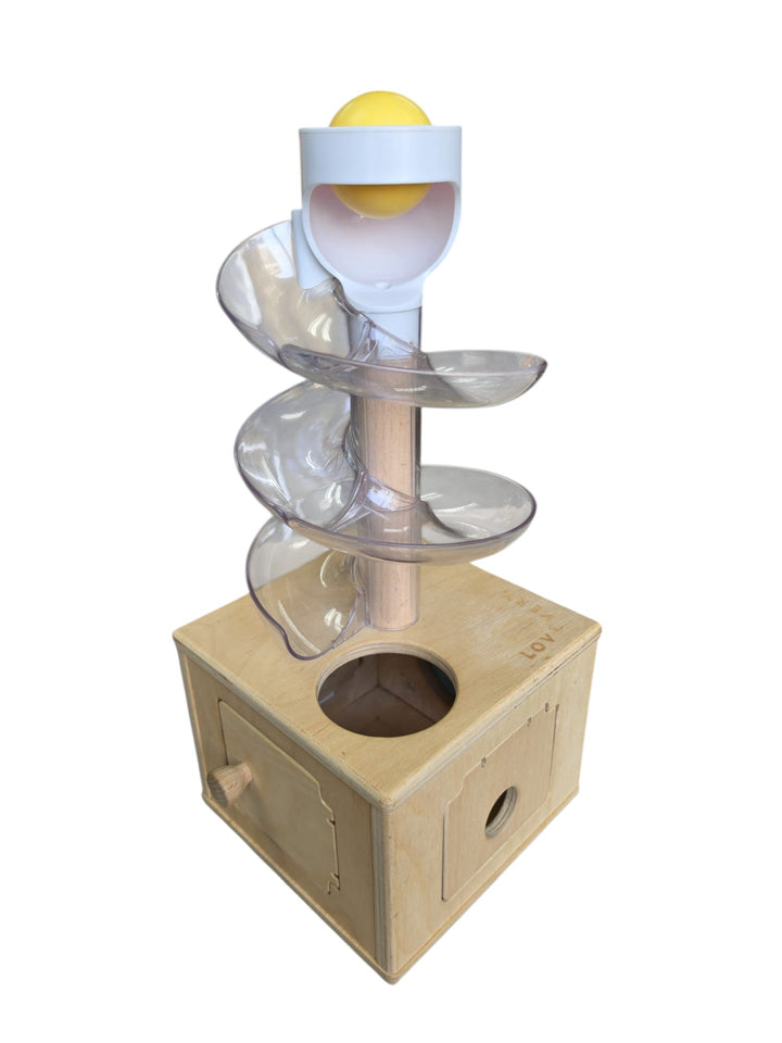 Slide & Seek Ball Run (The Babbler Play Kit - Months 13, 14, 15+)