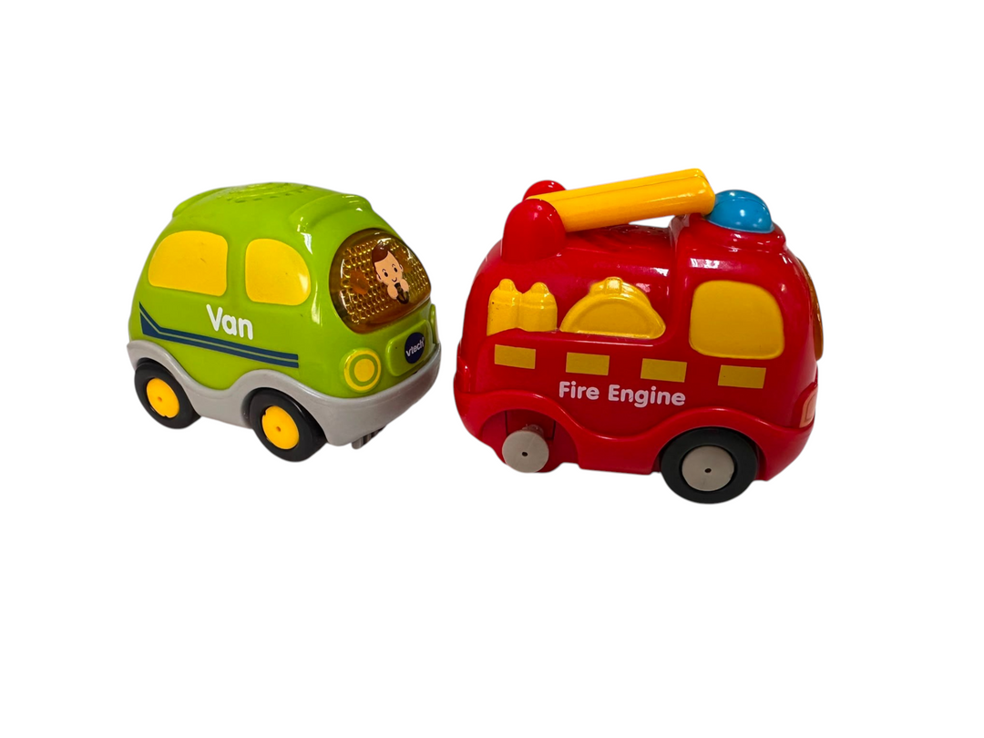 Bundle of Fire Engine & Green Van