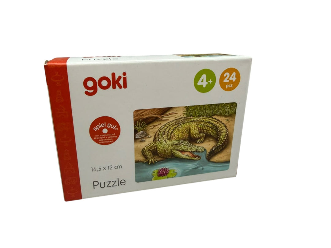 Mini-Puzzle Australian Animals: Crocodile