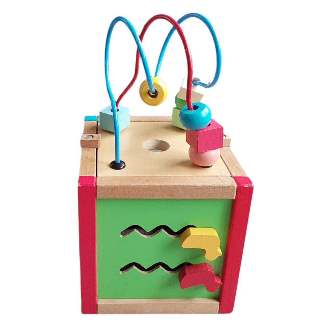 Early Learning Centre Mini Wooden Activity Cube