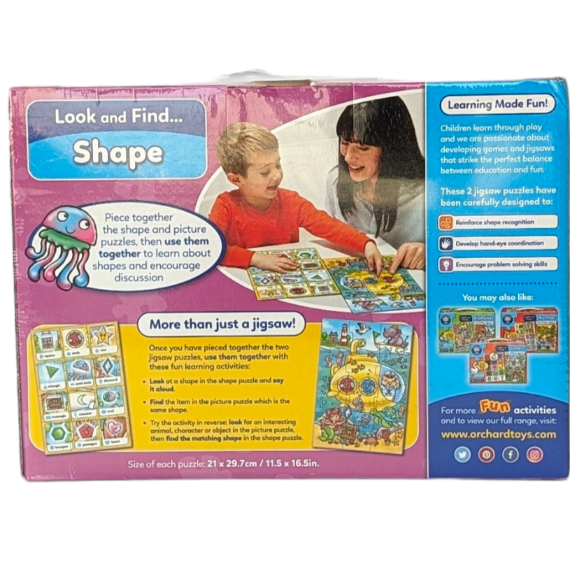 Look and Find Shape Puzzle Play Beyond